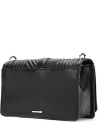 Sac en cuir matelassé noir Rebecca Minkoff