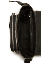 Sac en cuir noir MCQ