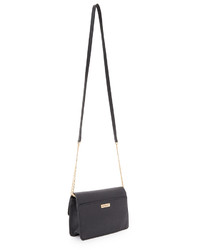 Sac en cuir noir Milly