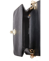 Sac en cuir noir Milly