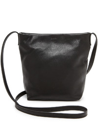 Sac en cuir noir Baggu