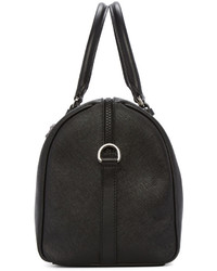 Sac en cuir noir Versace