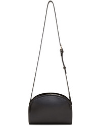 Sac en cuir noir A.P.C.