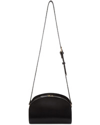 Sac en cuir noir A.P.C.