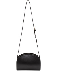 Sac en cuir noir A.P.C.