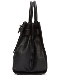 Sac en cuir noir Carven