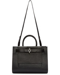 Sac en cuir noir Carven