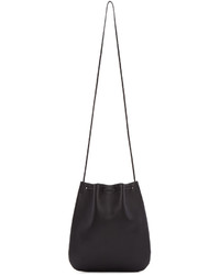 Sac en cuir noir Saint Laurent