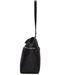 Sac en cuir noir Kara