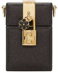 Sac en cuir noir Dolce & Gabbana