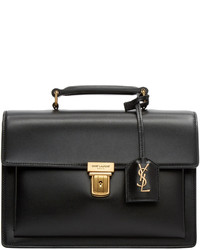 Sac en cuir noir Saint Laurent