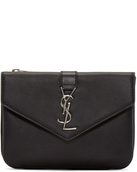 Sac en cuir noir Saint Laurent