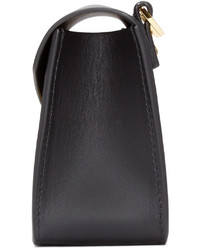 Sac en cuir noir Sophie Hulme