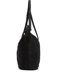 Sac en cuir noir Boris Bidjan Saberi