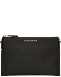 Sac en cuir noir Burberry