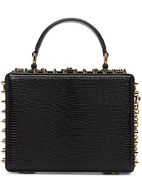 Sac en cuir noir Dolce & Gabbana