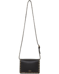 Sac en cuir noir Valentino