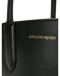 Sac en cuir noir Alexander McQueen