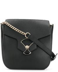 Sac en cuir noir Bulgari