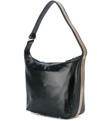 Sac en cuir noir Lanvin