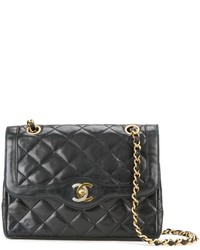 Sac en cuir noir Chanel