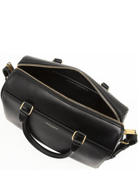 Sac en cuir noir Saint Laurent