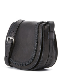 Sac en cuir noir Ash