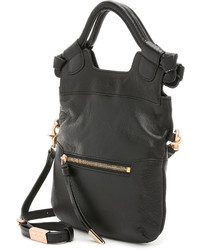 Sac en cuir noir Foley + Corinna