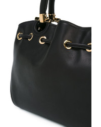 Sac en cuir noir Salvatore Ferragamo