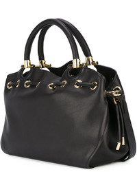 Sac en cuir noir Salvatore Ferragamo