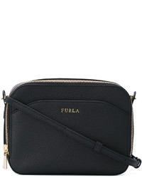 Sac en cuir noir Furla