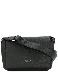 Sac en cuir noir Furla