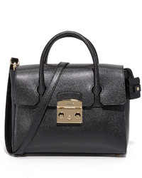 Sac en cuir noir Furla