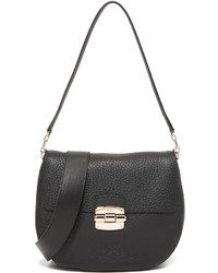 Sac en cuir noir Furla