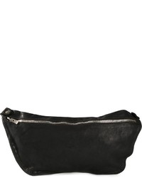 Sac en cuir noir Guidi