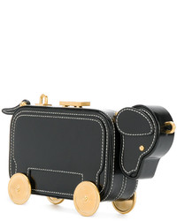 Sac en cuir noir Thom Browne