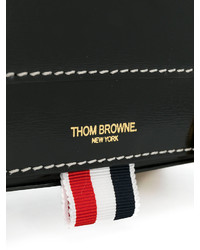 Sac en cuir noir Thom Browne