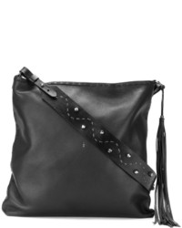 Sac en cuir noir Henry Beguelin