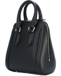 Sac en cuir noir Alexander McQueen