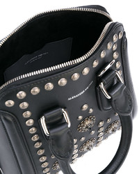 Sac en cuir noir Alexander McQueen