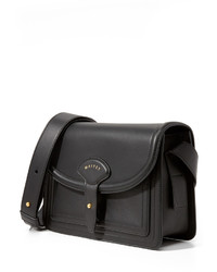 Sac en cuir noir Maiyet