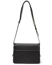 Sac en cuir noir Maiyet