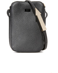 Sac en cuir noir Karen Walker