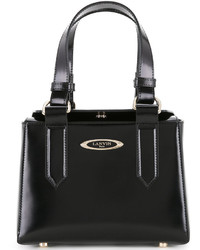 Sac en cuir noir Lanvin