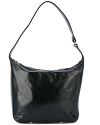 Sac en cuir noir Lanvin