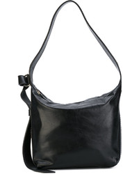 Sac en cuir noir Lanvin