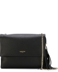 Sac en cuir noir Lanvin