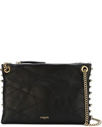 Sac en cuir noir Lanvin