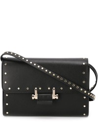 Sac en cuir noir Lanvin