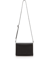 Sac en cuir noir Cambridge Satchel